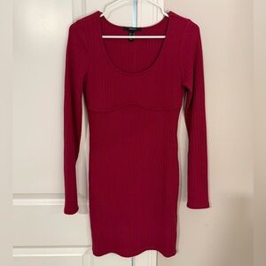 Forever 21 dark pink dress